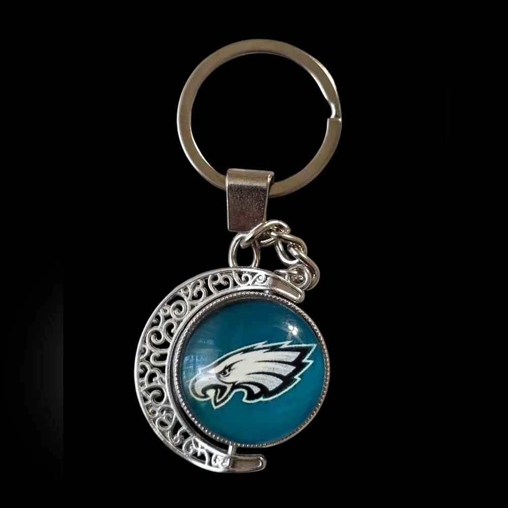 Philadelphia Eagles Fidget Spinner Keychain